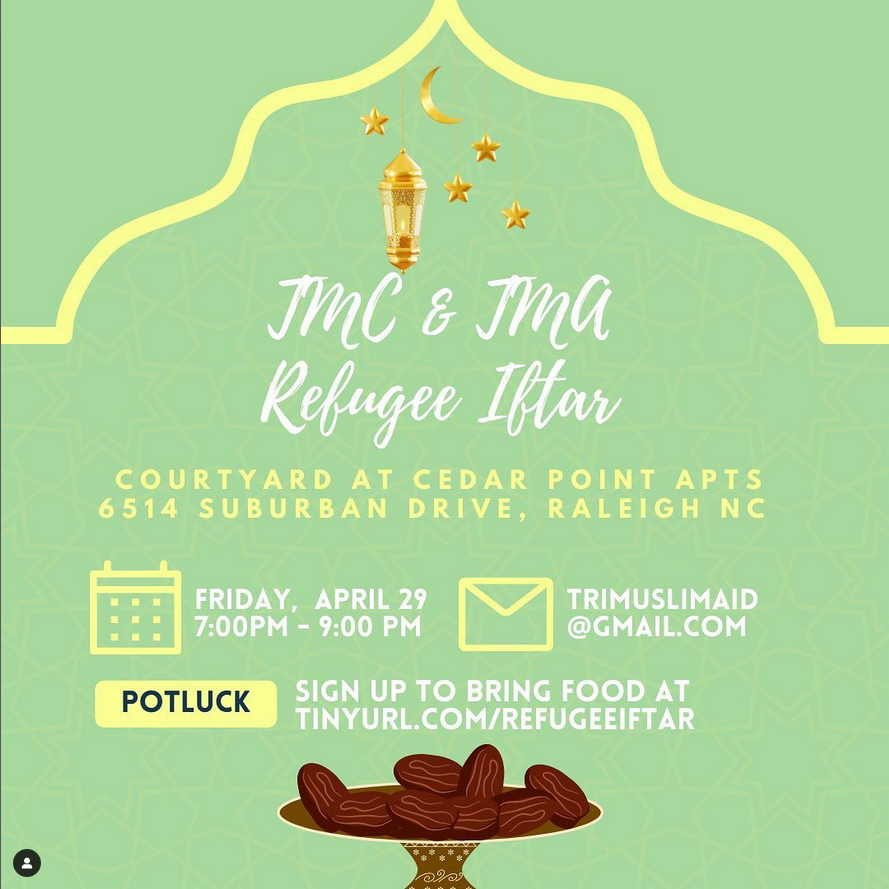TMC & TMA Refugee Iftar